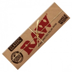 RAW Classic Single Wide Rolling Papers